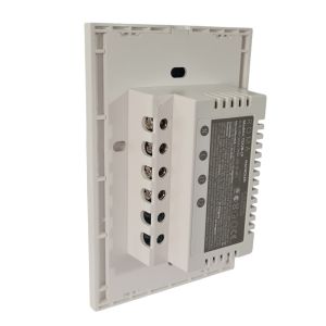 LLAVE LUZ PARED INTERRUPTOR WIFI TOUCH SMART 2 CANAL C/ CAPACITOR 7A MACROLED ROMA - Vista 2