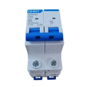 LLAVE TERMICA BIPOLAR 2X63A 6KA CURVA C CHINT - Vista 4