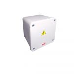CAJA DE PASO ESTANCA IP65 EXTERIOR 210 X 210 X 135 MM BLANCO