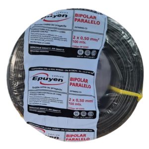 CABLE BIPOLAR 0.50 MM X 100 METROS EPUYEN - Vista 4