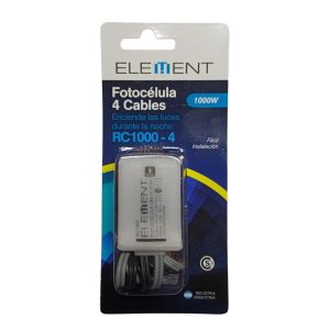 FOTOCONTROL 4 CABLES 1000 W ELEMENT