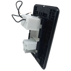 LLAVE TOMA 10A Y USB CARGA RAPIDA 3 AMP JELUZ MITO BL/NG - Vista 1