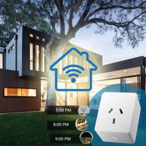 ENCHUFE TOMA INTELIGENTE SMART 10A ALEXA GOOGLE MACROLED BLANCO - Vista 4