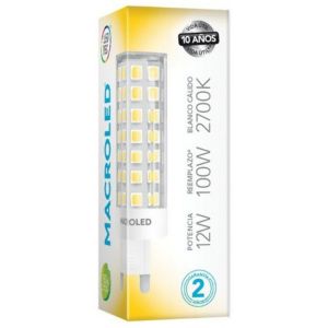 LAMPARA BIPIN 12W G9 220V MACROLED - Vista 1