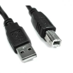 CABLE USB A CONECTOR A/B DE IMPRESORA 2 MTS