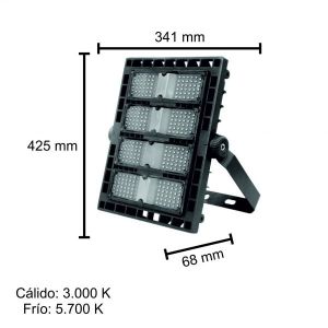 REFLECTOR LED 240W IP65 MACROLED - Vista 4