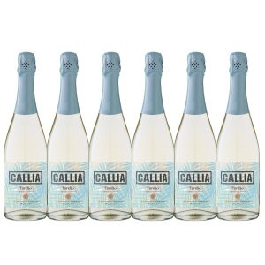 VINO ESPUMANTE CALLIA CHAMPAGNE DULCE NATURAL 750 CC X6 UNIDADES