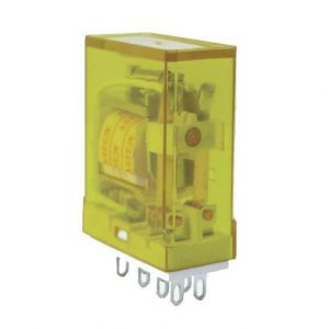 MICRO RELE AUXILIAR EXTRAIBLE 2 INVERSORES 10A 12VCA C/LED TBCIN