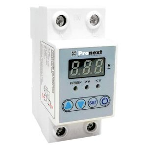 PROTECTOR DE TENSION RIEL DIN DIGITAL 63AMP RIEL DIN PRONEXT