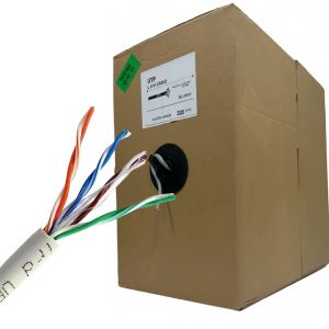 UTP INTERIOR CAT 5E GIGANET INTERIOR X 305 MTS