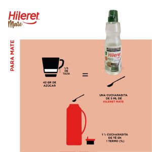 EDULCORANTE HILERET MATE LIQUIDO 200 ML - Vista 3