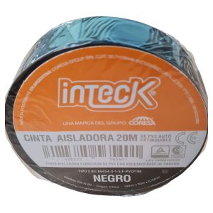 CINTA AISLADORA PVC 20 MTS INTECK - Vista 3