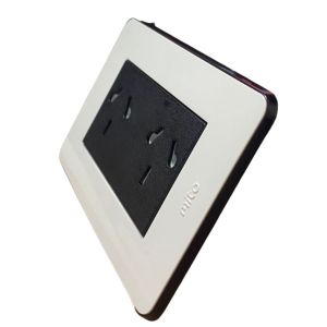 BASTIDOR JELUZ MITO COMPLETO TOMA DOBLE PUENTEADO ESPECIAL NG/NG - Vista 1