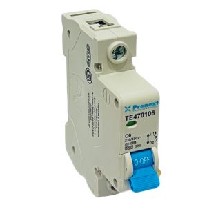 LLAVE TERMICA UNIPOLAR 1X6A 3KA CURVA C PRONEXT - Vista 2