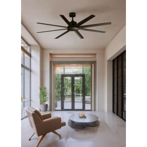 VENTILADOR DE TECHO NEGRO DETROIT SIN LUZ CON ASPAS NEGRO NO SMART WINDSTYLE