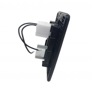 LLAVE TOMA 10A Y USB SIMPLE 2 AMP JELUZ MITO BL/NG - Vista 1