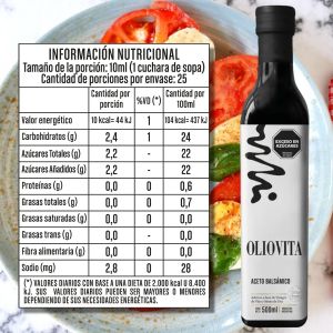 OLIOVITA ACETO TRADICIONAL VIDRIO 500 ML - Vista 3