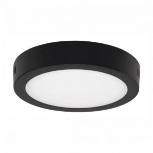 PANEL LED  APLICAR REDONDO 24W NEGRO MACROLED - Vista 4