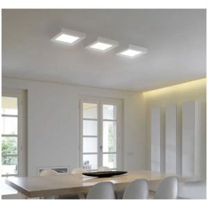 PANEL LED APLICAR CUADRADO BLANCO 24W MACROLED - Vista 7