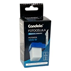 FOTOCéLULAS SENSOR LUZ EXTERIOR 1200W CANDELA 7734 - Vista 4