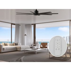 VENTILADOR DE TECHO NEGRO DETROIT SIN LUZ CON ASPAS NEGRO NO SMART WINDSTYLE - Vista 3