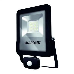 REFLECTOR LED SMD 30W IP65 CON SENSOR MOVIMIENTO MACROLED