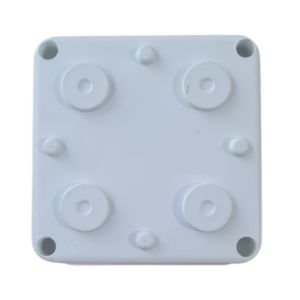 CAJA DE PASO ESTANCA IP65 EXTERIOR 90X90X55 MM (BLANCO) STAR BOX - Vista 2