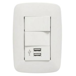 SET ARMADO LINEA DUNA 1 USB DOBLE 2 A + 1 PUNTO EXULTT - Vista 1