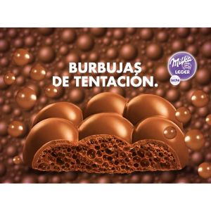 CHOCOLATE MILKA LEGER LECHE DE 50 GR - Vista 1