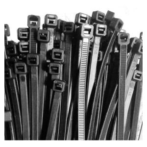 PRECINTO DE NYLON 4.8MM X350MM - NEGRO X 100 UNIDADES INTECK - Vista 1