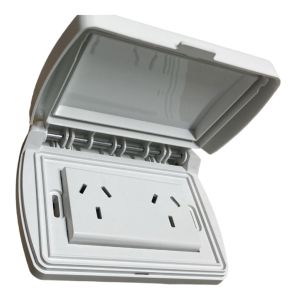 CAPSULADA EXTERIOR RIGIDA TOMACORRIENTE DOBLE EXULTT URBANA