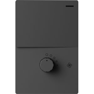 SET ARMADO 1 PUNTO Y DIMMER VENTILADOR MILAN GRIS MACROLED