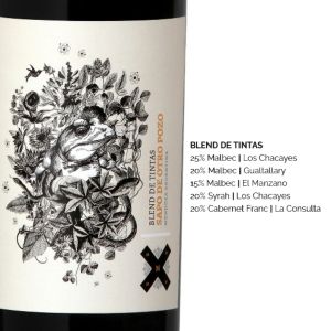 VINO SAPO DE OTRO POZO BLEND 750 CC - Vista 2