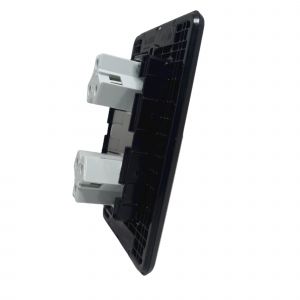 LLAVE TOMA DOBLE ESPECIAL JELUZ VERONA MITO ARMADA BL/NG - Vista 1