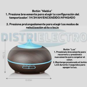 HUMIFICADOR DIFUSOR SMART CON SMART LIFE - Vista 2