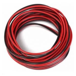 CABLE BIPOLAR 2X0.75 MM ROJO/NEGRO AUDIO X METRO CONDUELEC - Vista 2