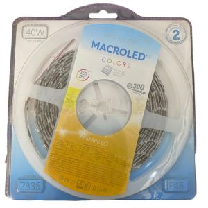 CINTA LED 40W 12V 2835 IP 45 X 5 MTS MACROLED - Vista 6