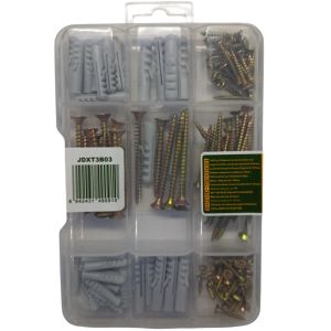 KIT TORNILLOS Y TARUGOS - 159 PIEZAS - JADEVER - Vista 1