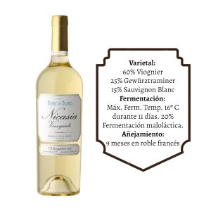 VINO NICASIA VINEY BLANCO 750 CC - Vista 1