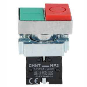 PULSADOR DE ARRANQUE/PARADA EN CUERPO METALICO 1 NO +NC - Vista 3