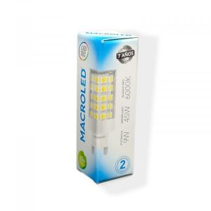 LAMPARA BIPIN 9W G9 220V MACROLED - Vista 3