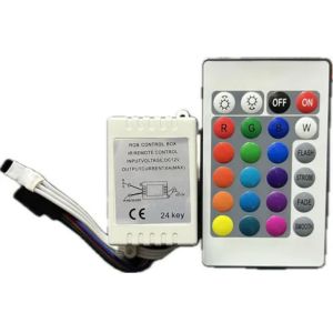 TIRA LED RGB INTERIOR 12V 5050 5 MTS CANDELA - Vista 4