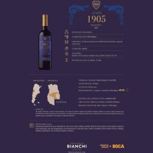 VINO DE BOCA 1905 750 ML - Vista 1