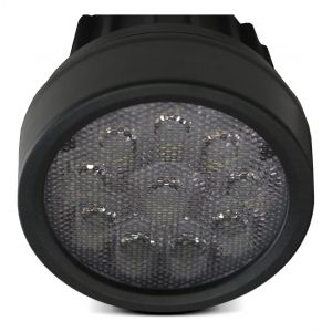 2 ESTACAS LED 2W FRíA + PANEL SOLAR CANDELA 7384 REDONDA NEGRO - Vista 5