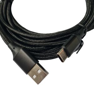 CABLE USB A USB C 3 MTS SOLO CARGA - Vista 1