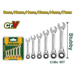 SET LLAVES COMBINADAS - 6 PIEZAS - 8-17MM JADEVER - Vista 1