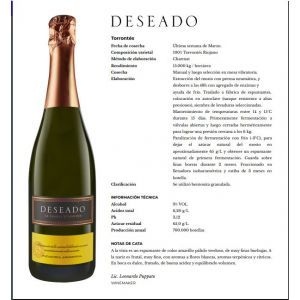 CHAMPAGNE DESEADO DULCE 750 ML - Vista 1
