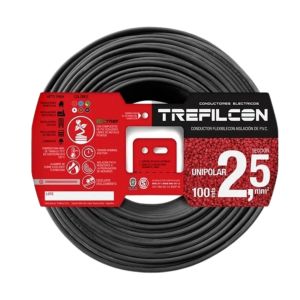 CABLE TREFILCON UNIPOLAR 2.5 MM X 100 MTS - Vista 5