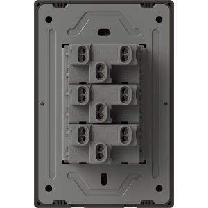 SET ARMADO TECLA MILAN BLANCO (3 PUNTO) 10A C/ BASTIDOR METALICO MACROLED - Vista 1