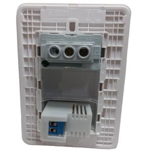 LLAVE LUZ DIMMER VARIADOR VENTILADOR Y 1 PUNTO JELUZ MITO BL/BL - Vista 2